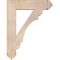 Ekena Millwork Olympic Arts & Crafts Smooth Bracket, Douglas Fir, 5 1/2"W x 28"D x 36"H BKT06X28X36OLY03SDF - alternate 4